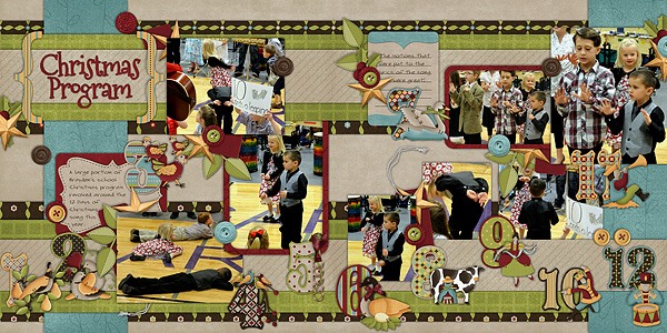 Brayden's Christmas Program