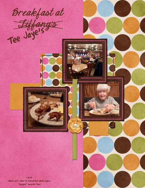 Breakfast at Tee Jaye's