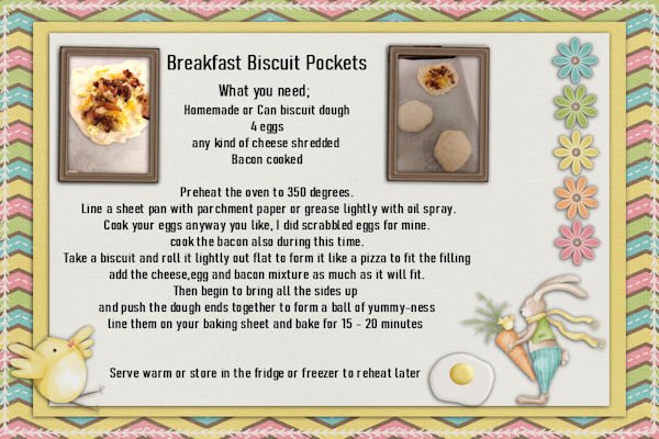 Breakfast Biscuit Pocket