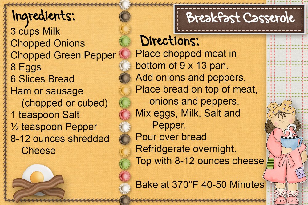 Breakfast Casserole