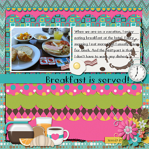 Breakfast is served