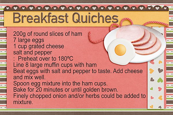 Breakfast Quiches