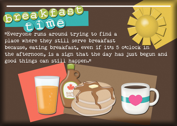 Breakfast Time