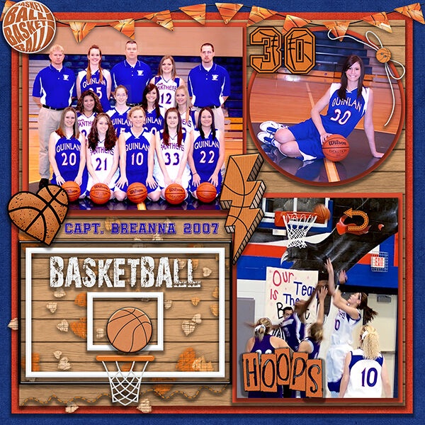 Breanna 2007 Basketball Photos