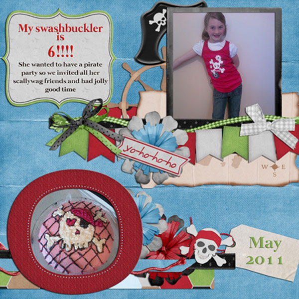 Brenna's 6th birthday Pirate Party