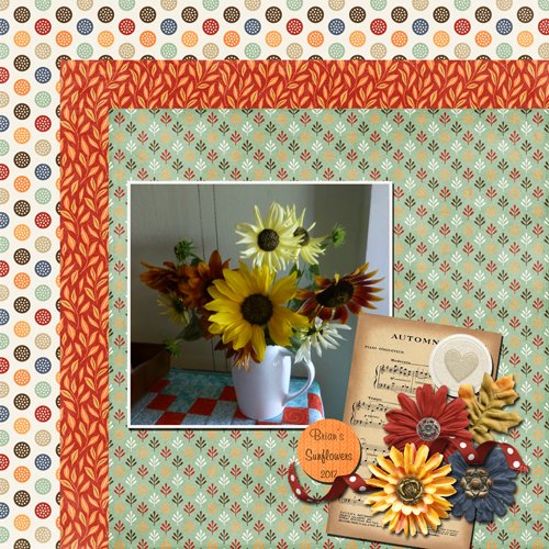 Brian's Sunflowers