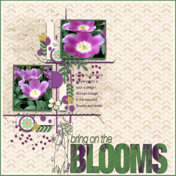 BRING ON THE BLOOMS