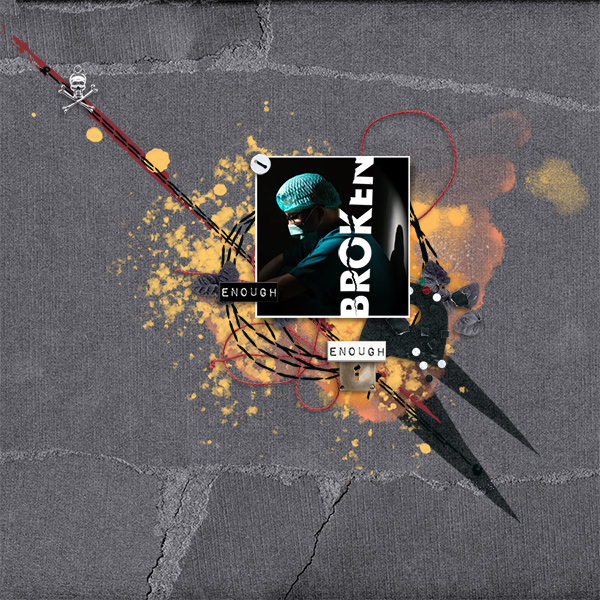 broken
