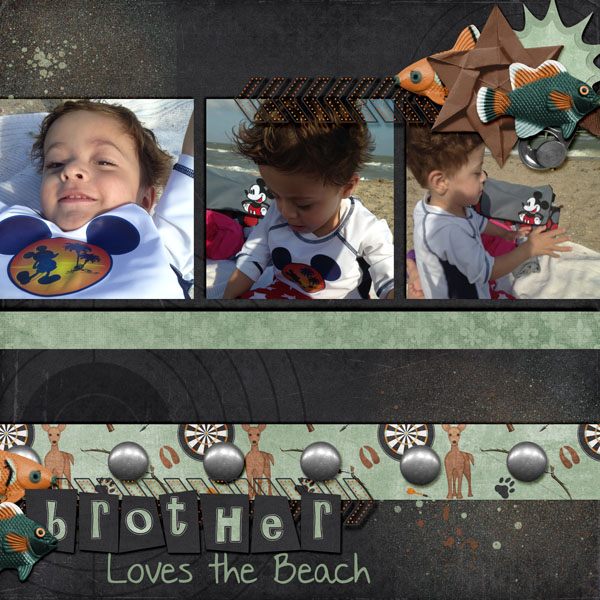 Brother Loves the Beach