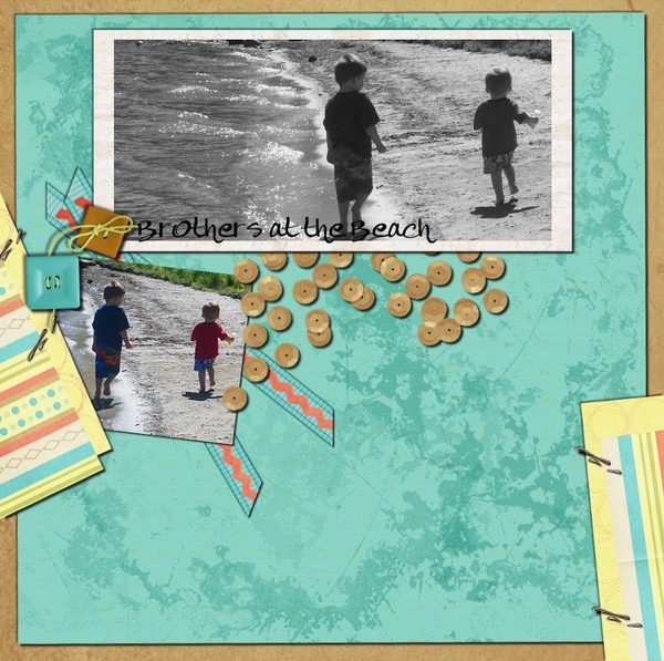 Brothers at the Beach