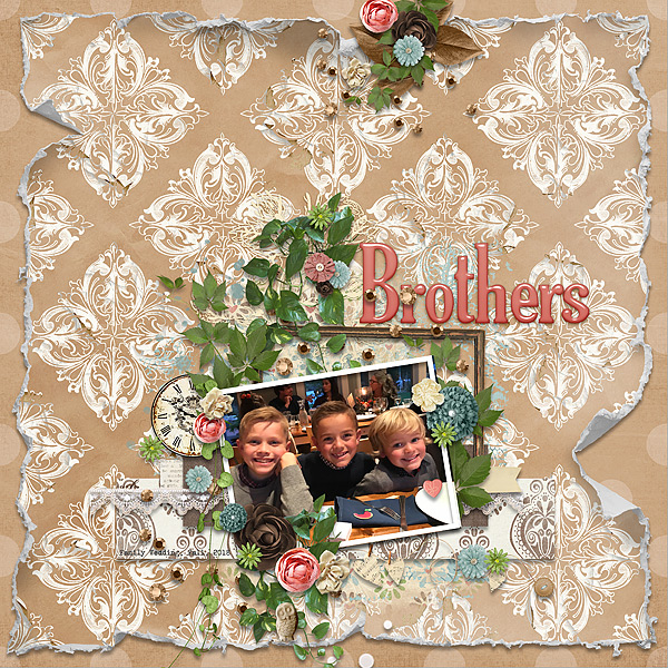 Brothers (at the wedding)