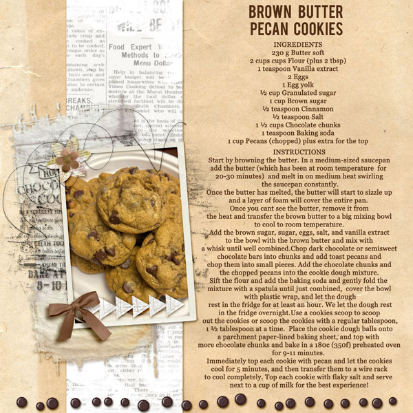 Brown Butter Cookies