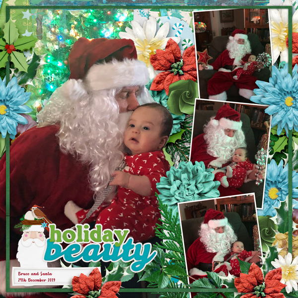 Bruce and Santa