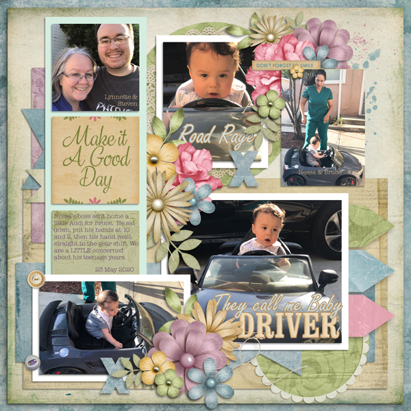 Bruce at the Wheel