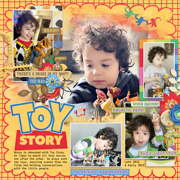 Bruce loves Toy Story