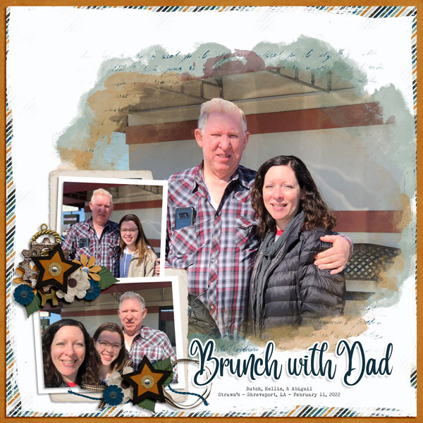Brunch with Dad - Kellie + Abigail - 2.11.2022