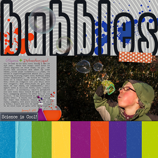 bubbles....science is cool