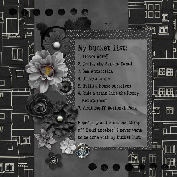 Bucket List