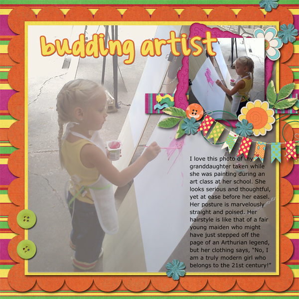 budding artist