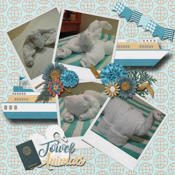 Buffet Challenge June-I used MagsGraphis Cruising Alaska Kit