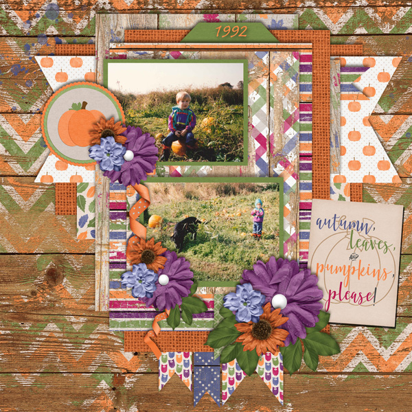 Buffet Challenge-MagsGraphics-Country Pumpkin