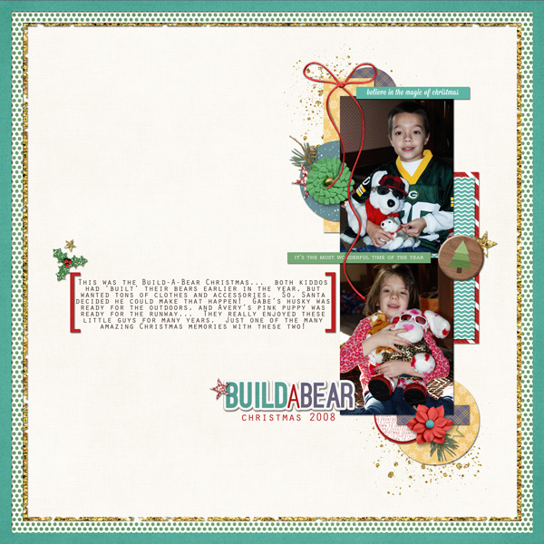 Build A Bear Christmas 2008