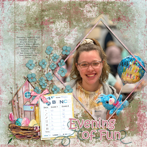 Bunco - Mother-Daughter event - 6.2022