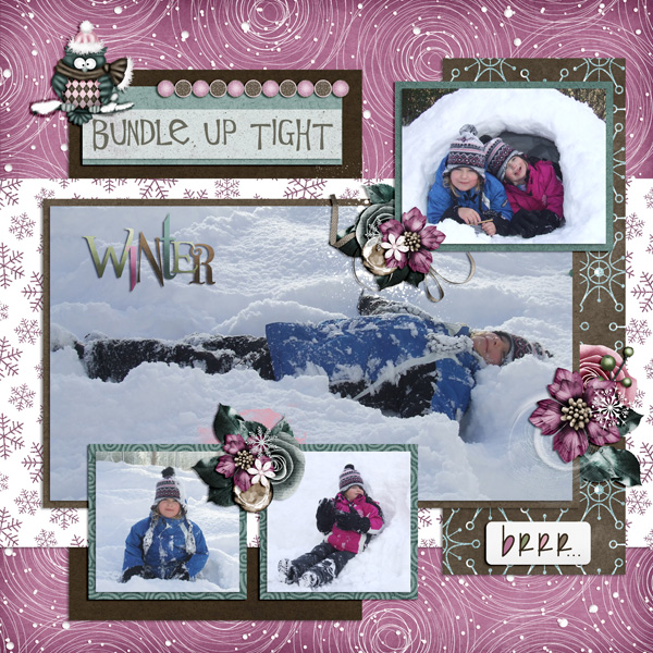 bundle up tight