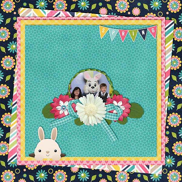 Bunny Fun in Spring