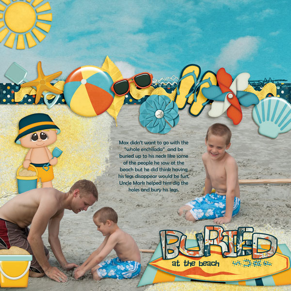 Buried at the Beach