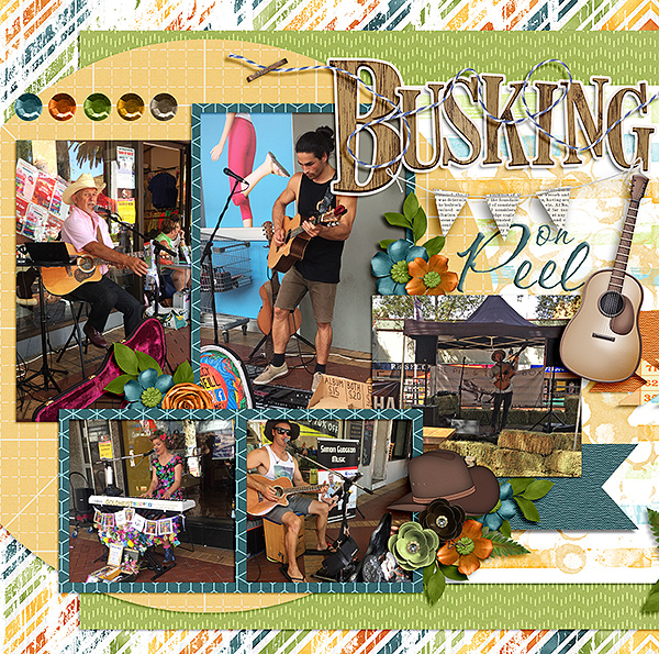 Busking on Peel Left