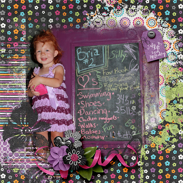 Busy Bday Girl