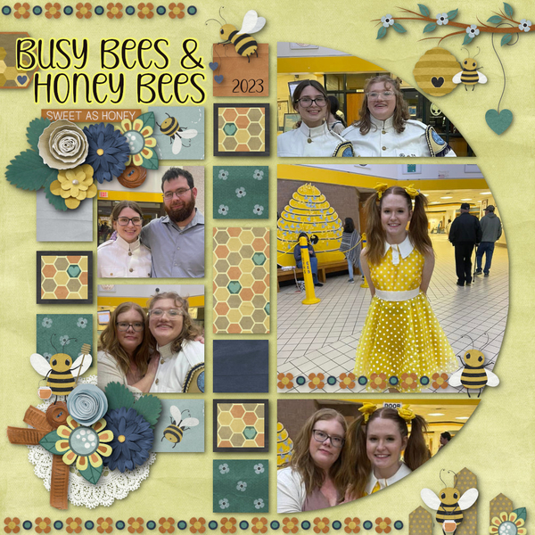 Busy Bees + Honey Bees