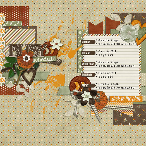 busy schedule