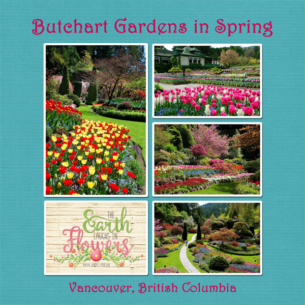 Butchart Gardens in Spring