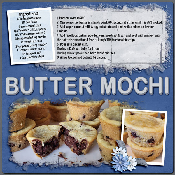 Butter Mochi