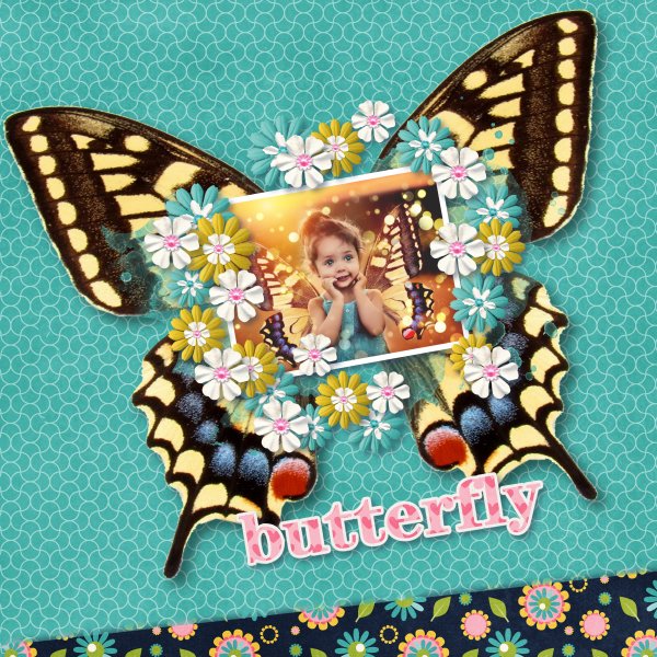 butterfly girl