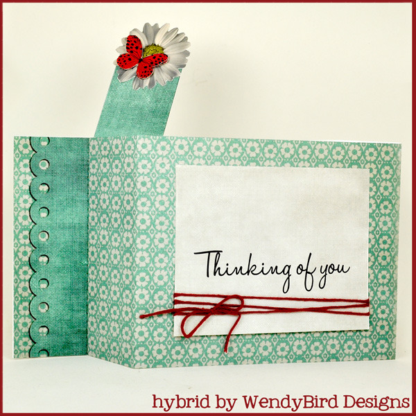 Butterfly Wiper Card
