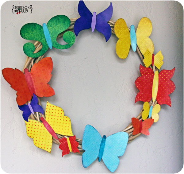 Butterfly Wreath