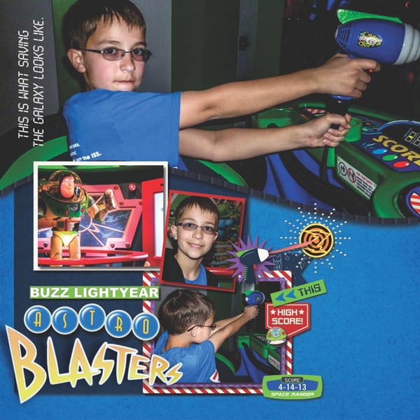 Buzz Lightyear Astro Blasters