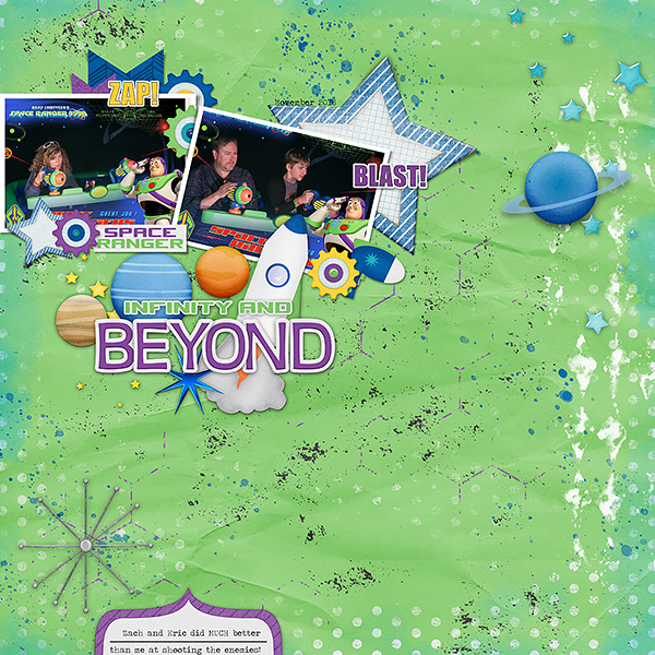 Buzz Lightyear at Disney