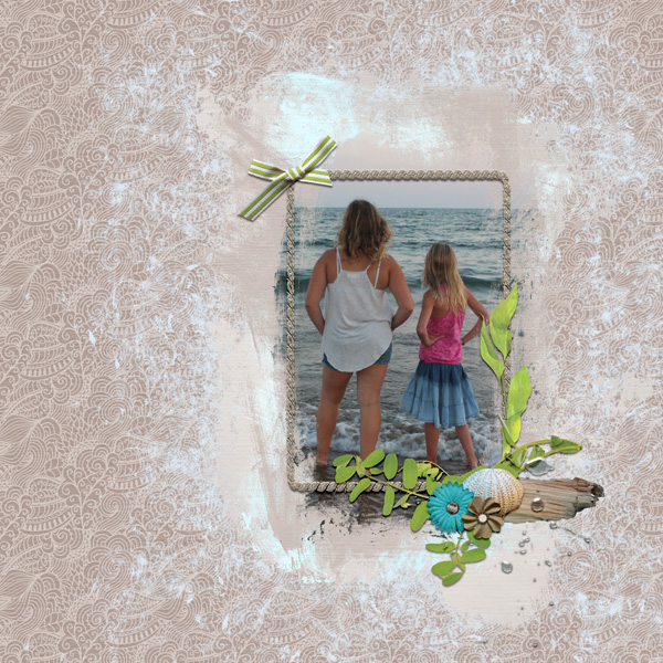 by the ocean