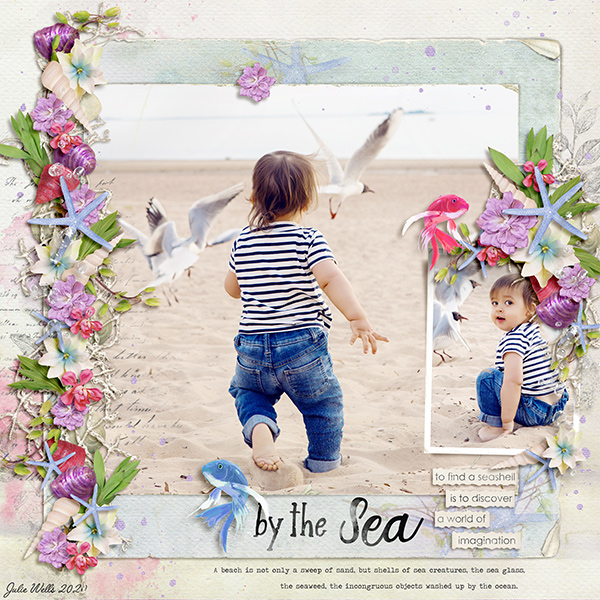 by the sea