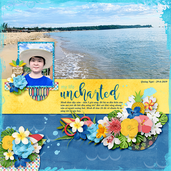 By the sea