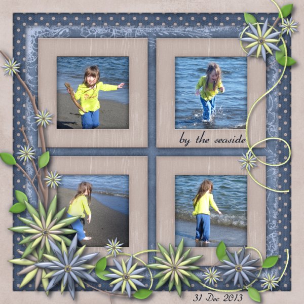 by the seaside