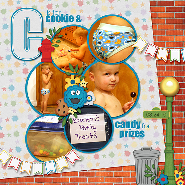 C is for Cookie and Candy for Prizes