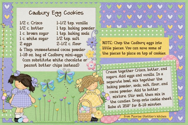 Cadbury Egg Cookies