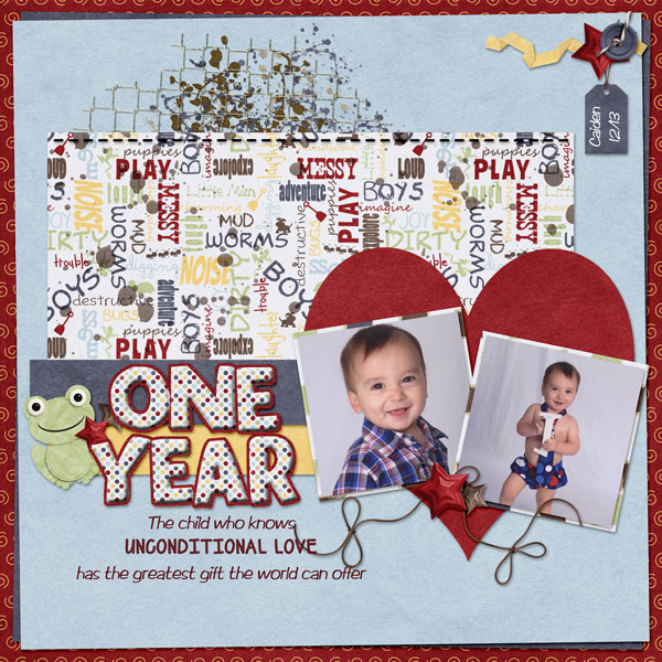 Caiden One Year