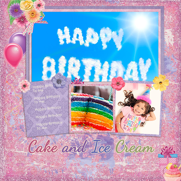 Cake and Ice Cream