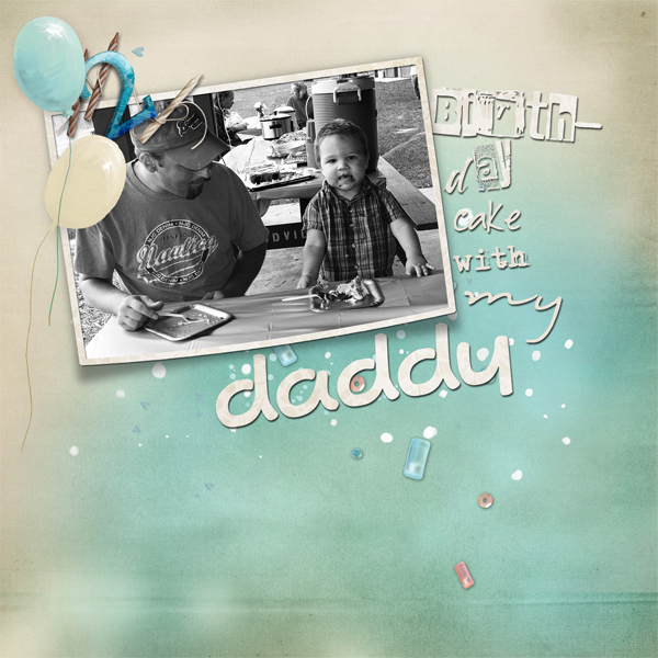 Cake with my Daddy